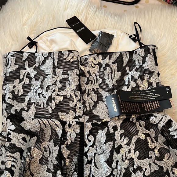 NWT Bebé Strapless Dress Size 8 - Picture 15 of 16